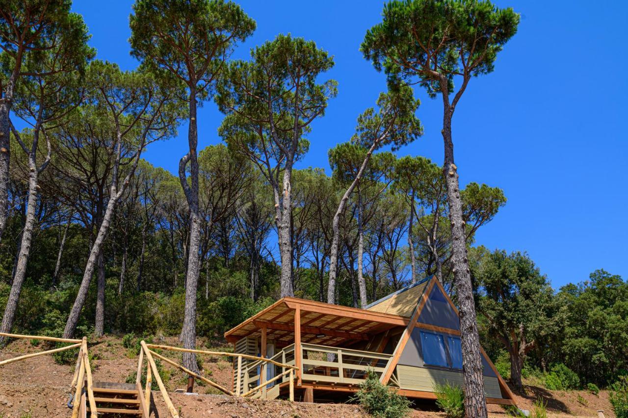 Il Castagno Toscana Glamping Campiglia Marittima Buitenkant foto